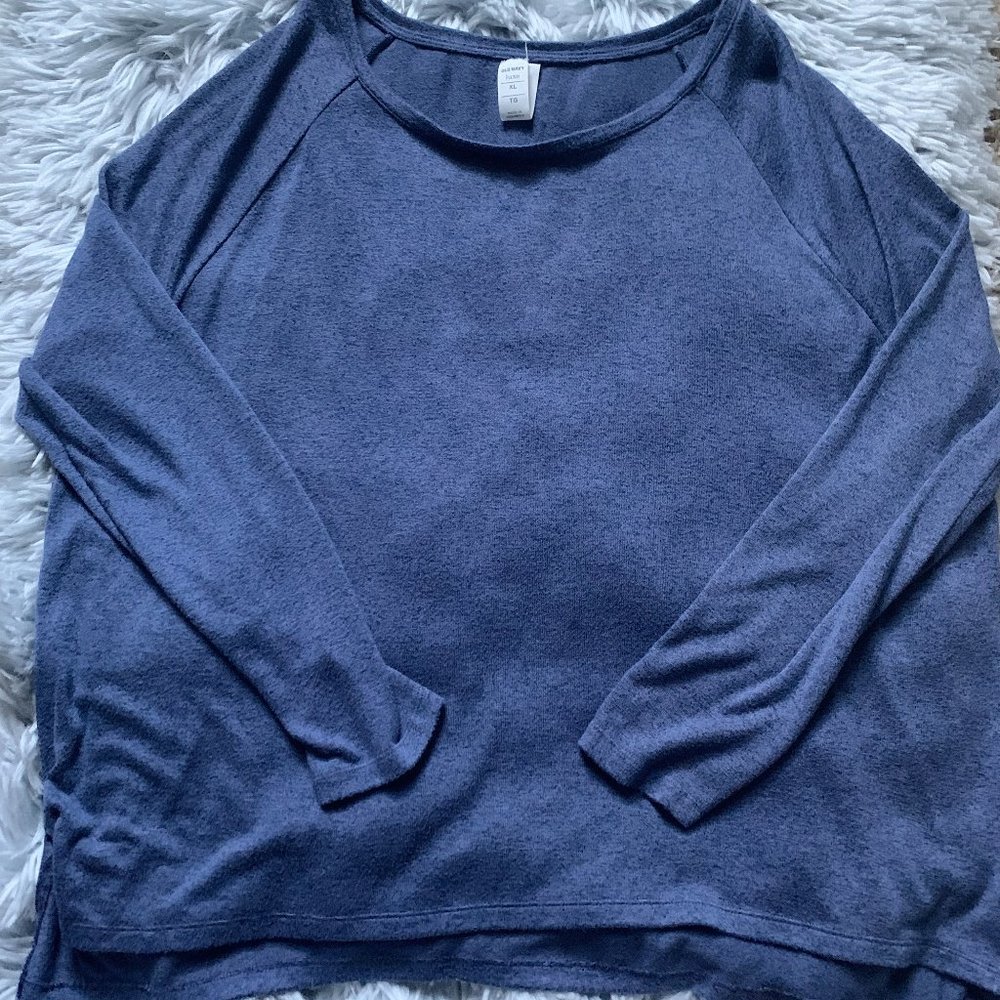 Blue Fleece Long-Sleeve